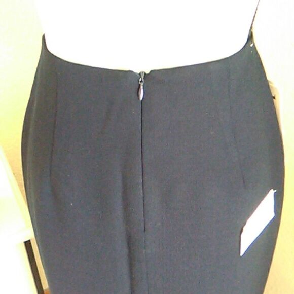 NWT Vintage Augustus Wool Midi Pencil Skirt - Picture 10 of 10